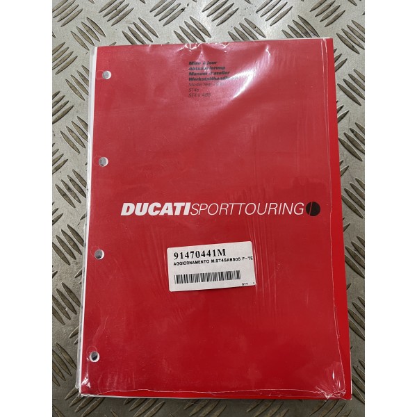 manuel atelier ducati 996 St4s sporttouring 91470441M - NEUF -