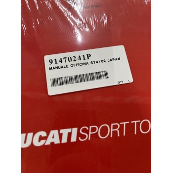 manuel atelier ducati 916 st4 sporttouring   Anglais - japonais 91470241P - NEUF -