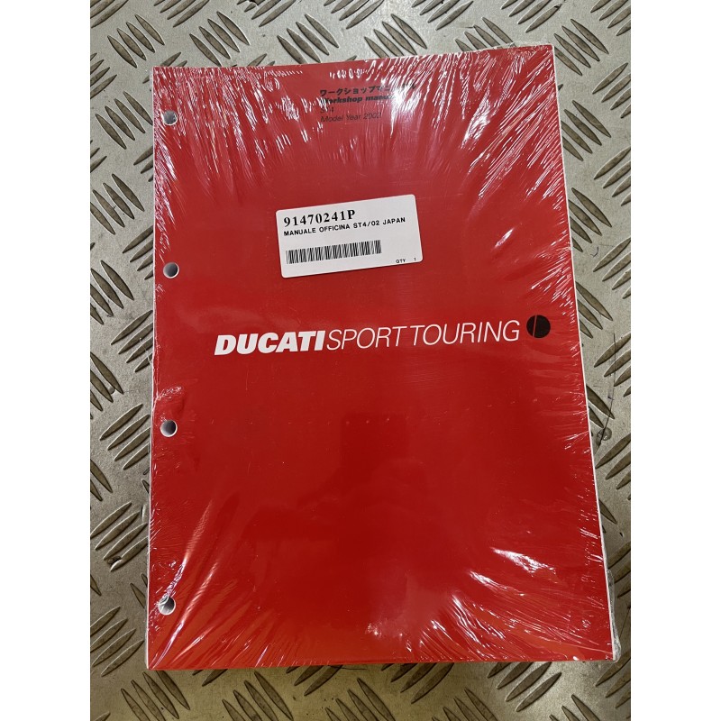 manuel atelier ducati 916 st4 sporttouring   Anglais - japonais 91470241P - NEUF -