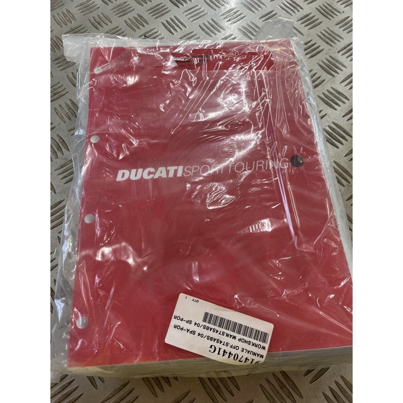 manuel atelier ducati 996 St4s sporttouring 91470441G - NEUF -
