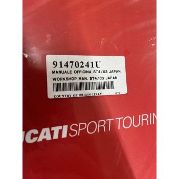 Ducati manuel atelier 916 st4 sport Touring 91470241U - NEUF -