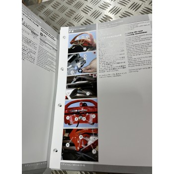 manuel atelier ducati 800 ssie supersport   Anglais - japonais 91470471D