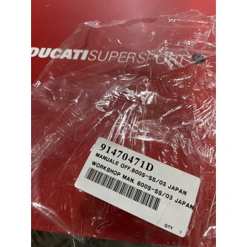 manuel atelier ducati 800 ssie supersport   Anglais - japonais 91470471D