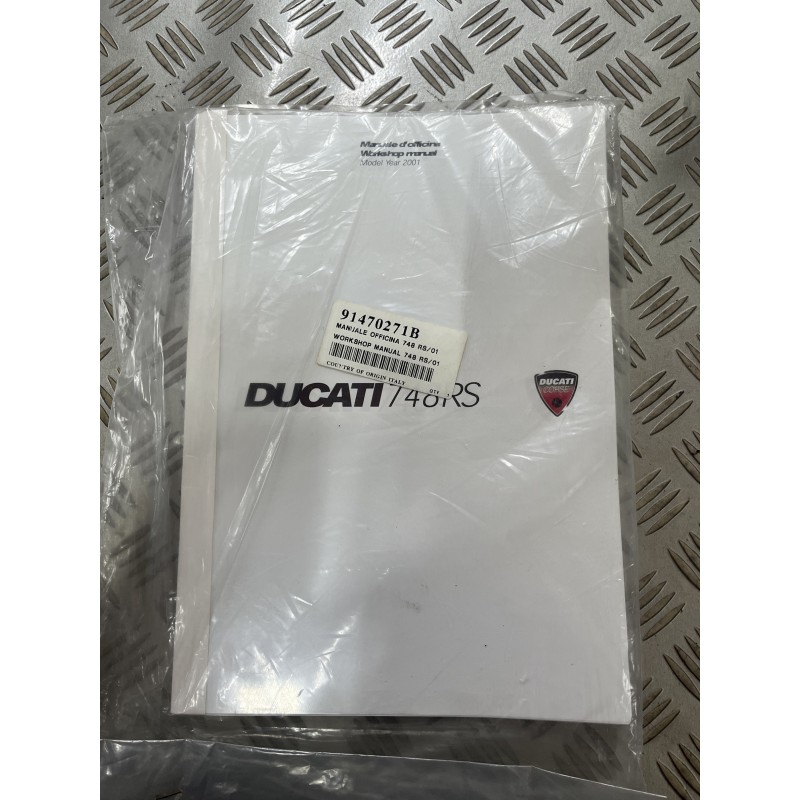 Ducati Manuel atelier 748 rs 748rs 91470271B - NEUF -
