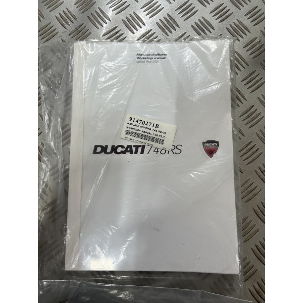 Ducati Manuel atelier 748 rs 748rs 91470271B - NEUF -