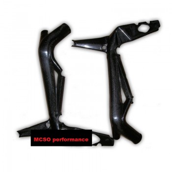 PROTECTIONS DE CADRE CARBONE TRIUMPH 675 DAYTONA - NEUF -