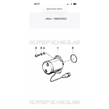 Canette allumage bmw r80 r100 r60 Etc … 12112413906 ou 12111244088