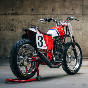 GUIDON FLAT TRACK NOIR OU CHROME - NEUF - petit  et gros diamètre