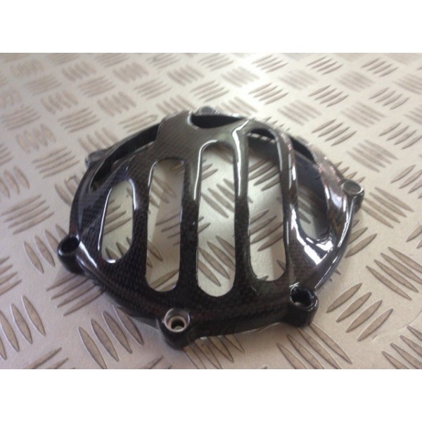 DUCATI CACHE NEUF EMBRAYAGE CARBONE AJOURE