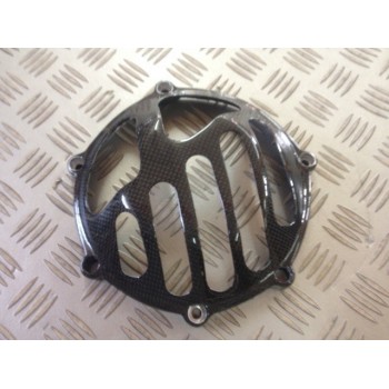 DUCATI CACHE NEUF EMBRAYAGE CARBONE AJOURE