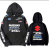 PULL SWEAT SUZUKI NOIR - NEUF - HAYABUSA GSXR BANDIT ETC ...