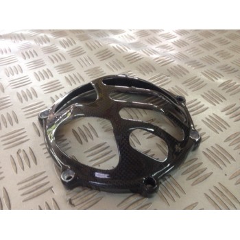 DUCATI CACHE NEUF EMBRAYAGE CARBONE AJOURE