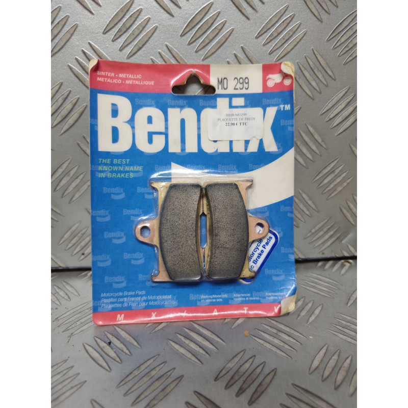 PLAQUETTES DE FREIN BENDIX MO 299 NEUVES