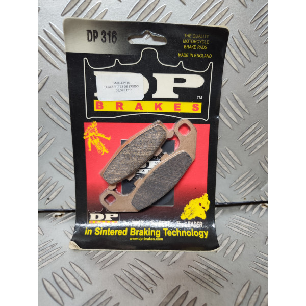 PLAQUETTES DE FREIN DP BRAKES DP 316 NEUVES