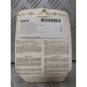 PLAQUETTES DE FREIN SBS 828 HS NEUVES