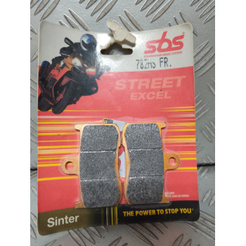 PLAQUETTES DE FREIN SBS 782...