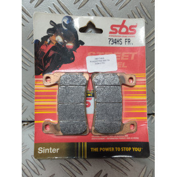 PLAQUETTES DE FREIN SBS 734...