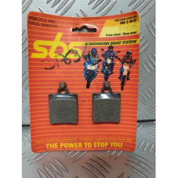 PLAQUETTES DE FREIN SBS 574...