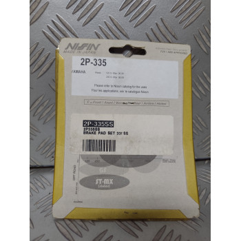 PLAQUETTES DE FREIN NISSIN 2P-335 NEUVES