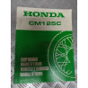 MANUEL D'ATELIER HONDA CM 125 C