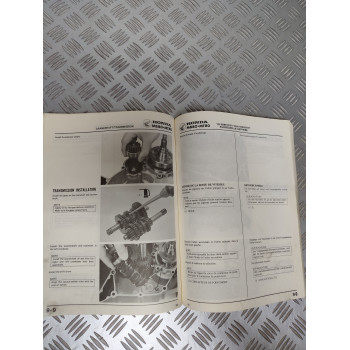 MANUEL D'ATELIER HONDA MB80S/MT80S MULTILINGUE
