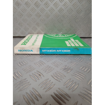 MANUEL D'ATELIER HONDA MTX50R / MTX80R MULTILINGUE