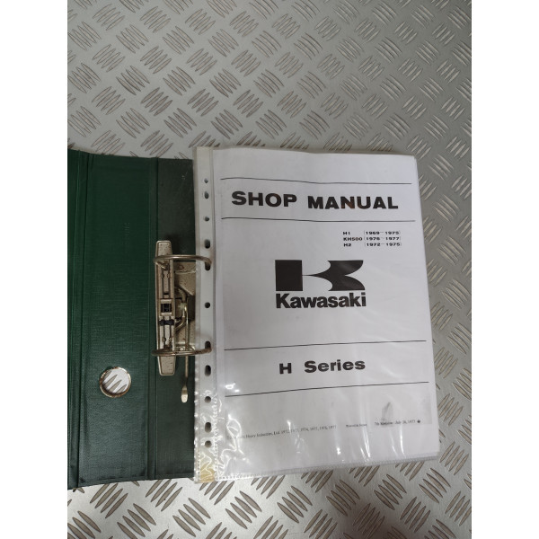 MANUEL D'ATELIER KAWASAKI SERIE H