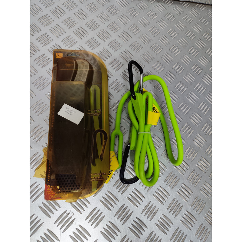 SANGLE ELASTIQUE ZURU LINK-CLIP AVEC MOUSQUETONS - NEUVE