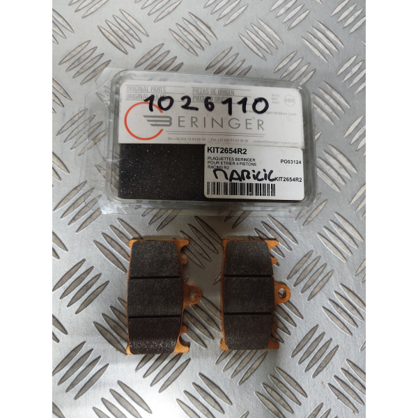 PLAQUETTE DE FREIN BERINGER RACING KIT2654R2 NEUF
