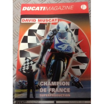 DUCATI MAGASINE NOVEMBRE 2003
