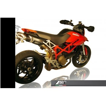 DUCATI HYPERMOTARD CARTOUCHE ECHAPPEMENT CARBONE