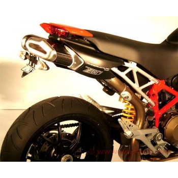 DUCATI HYPERMOTARD CARTOUCHE ECHAPPEMENT CARBONE