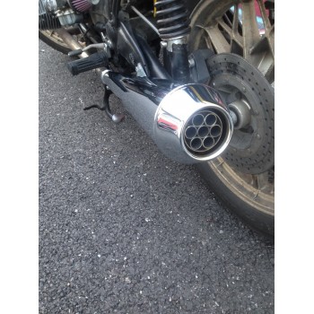 BMW SERIE 5  6  7 PAIRE ECHAPPEMENT NEUF CARTOUCHE CAFE RACER  BRATSTYLE ETC...