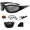 NEUF KIT LUNETTE MOTO HARLEY CAFE RACER CHOPPER 