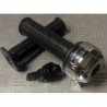 NEUVE ACCELERATEUR DOUBLE TIRAGE CAFE RACER CHROME