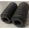 NEUF PAIRE SOUFFLETS DE FOURCHE CAFE RACER 11 SPIRES
