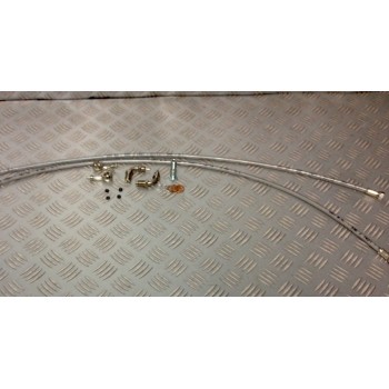 NEUF KIT DURITE FREIN TYPE AVIATION POUR BMW DOUBLE DISQUE