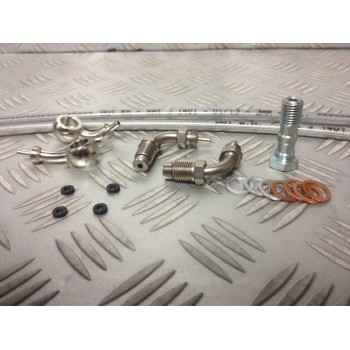 NEUF KIT DURITE FREIN TYPE AVIATION POUR BMW DOUBLE DISQUE