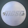 PAIRE EMBLEMES NEUF MCSO EN ALU