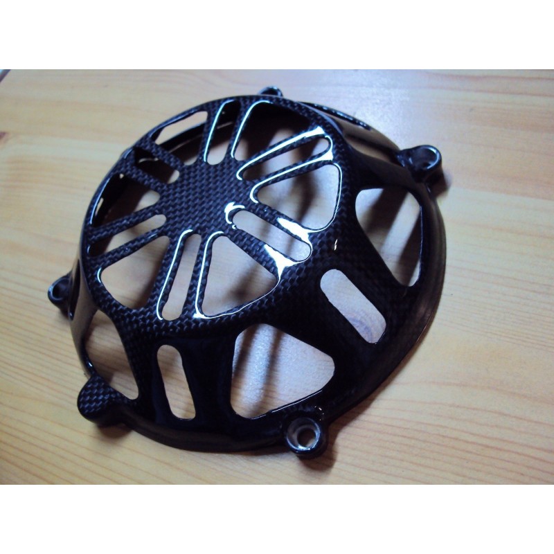 DUCATI CACHE NEUF EMBRAYAGE CARBONE AJOURE