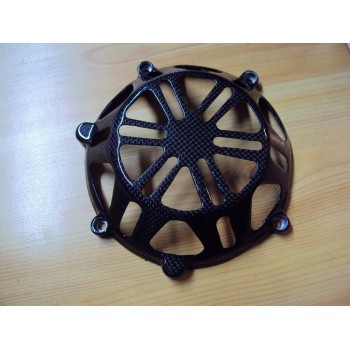 DUCATI CACHE NEUF EMBRAYAGE CARBONE AJOURE