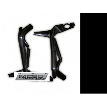 NEUF KIT PROTECTION DE CADRE CARBONE TRIUMPH 675 DAYTONA