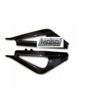 NEUF KIT PROTECTION CARBONE BRAS OSCILLANT TRIUMPH DAYTONA