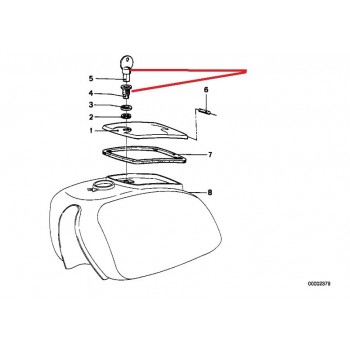 NEUF CLEF + INSERT DE RESERVOIR ADMINISTRATION BMW