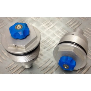 DUCATI PAIRE DE BOUCHON DE FOURCHE