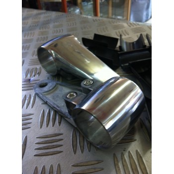 NEUF KIT PATTE DE PHARE VINTAGE ALUMINIUM