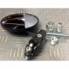 NEUF RETROVISEUR EMBOUT DE GUIDON TYPE CAFE RACER 