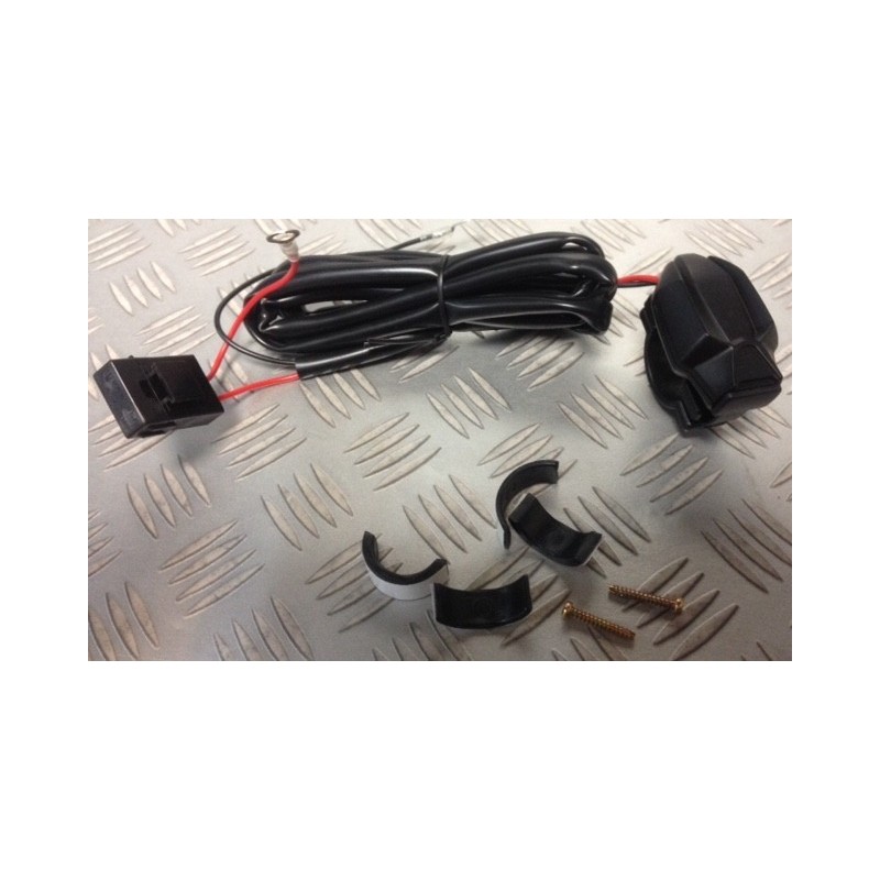 PRISE USB ETANCHE POUR GUIDON 22MM ET 25MM