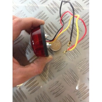 NEUF FEU AR A LED CAFE RACER LOOK MCSO