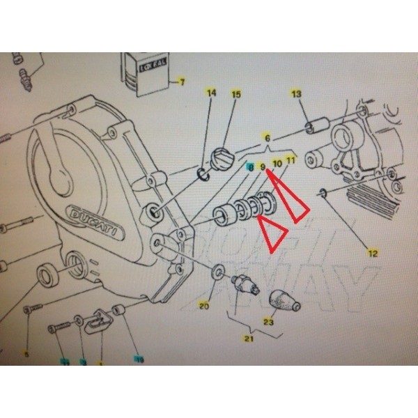 DUCATI BAGUE ETANCHEITER MONSTRO